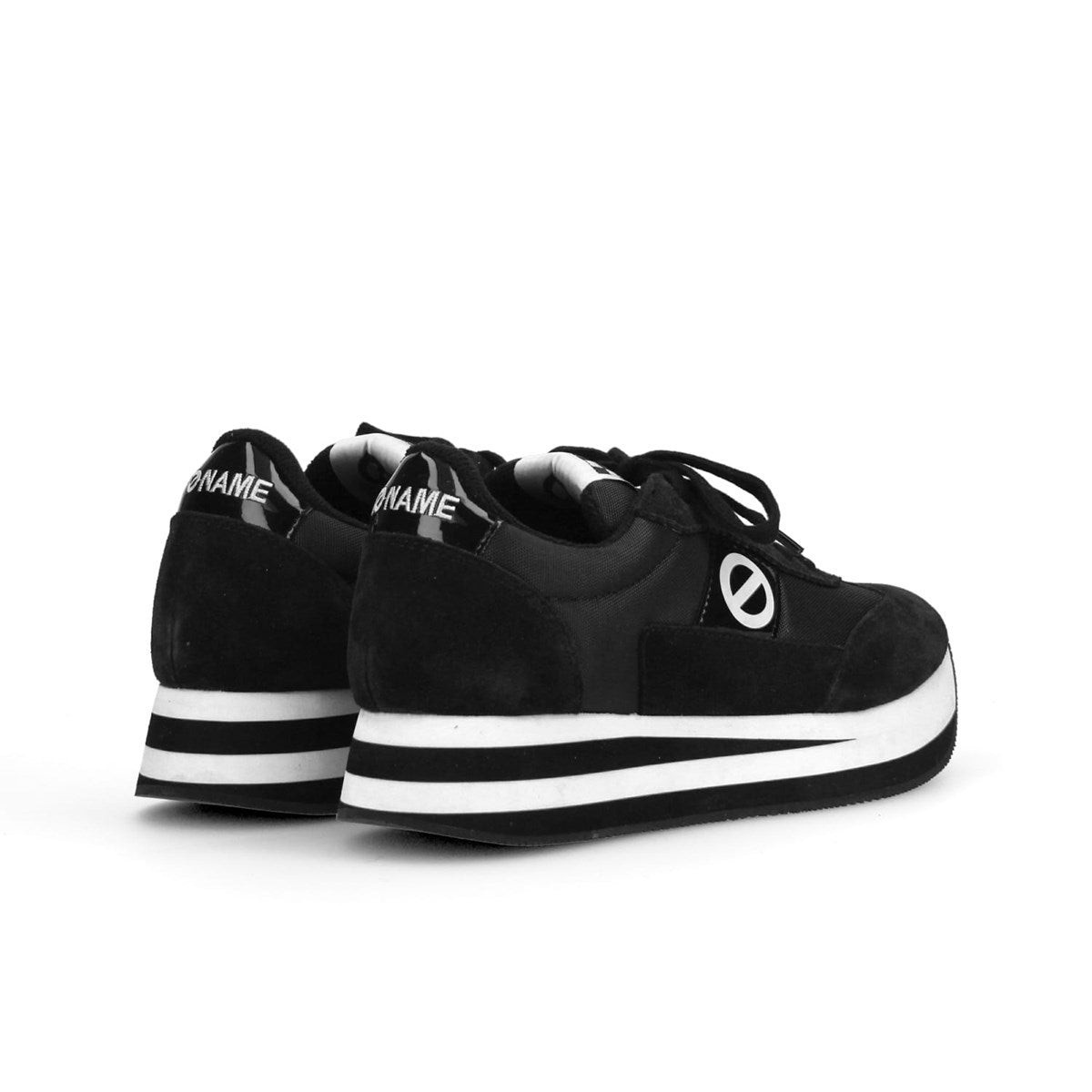 【新品】NO NAME FLEX-BLACK スニーカー 36 ノーネームの厚底スニーカー FLEX | 送料無料|ブラック | DANJO