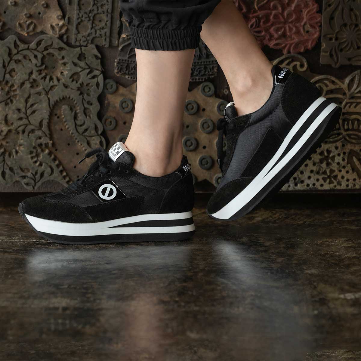 FLEX-00101W-BLACK NO NAME サイズ38 24.0 FLEX-00101W-BLACK – NO NAME