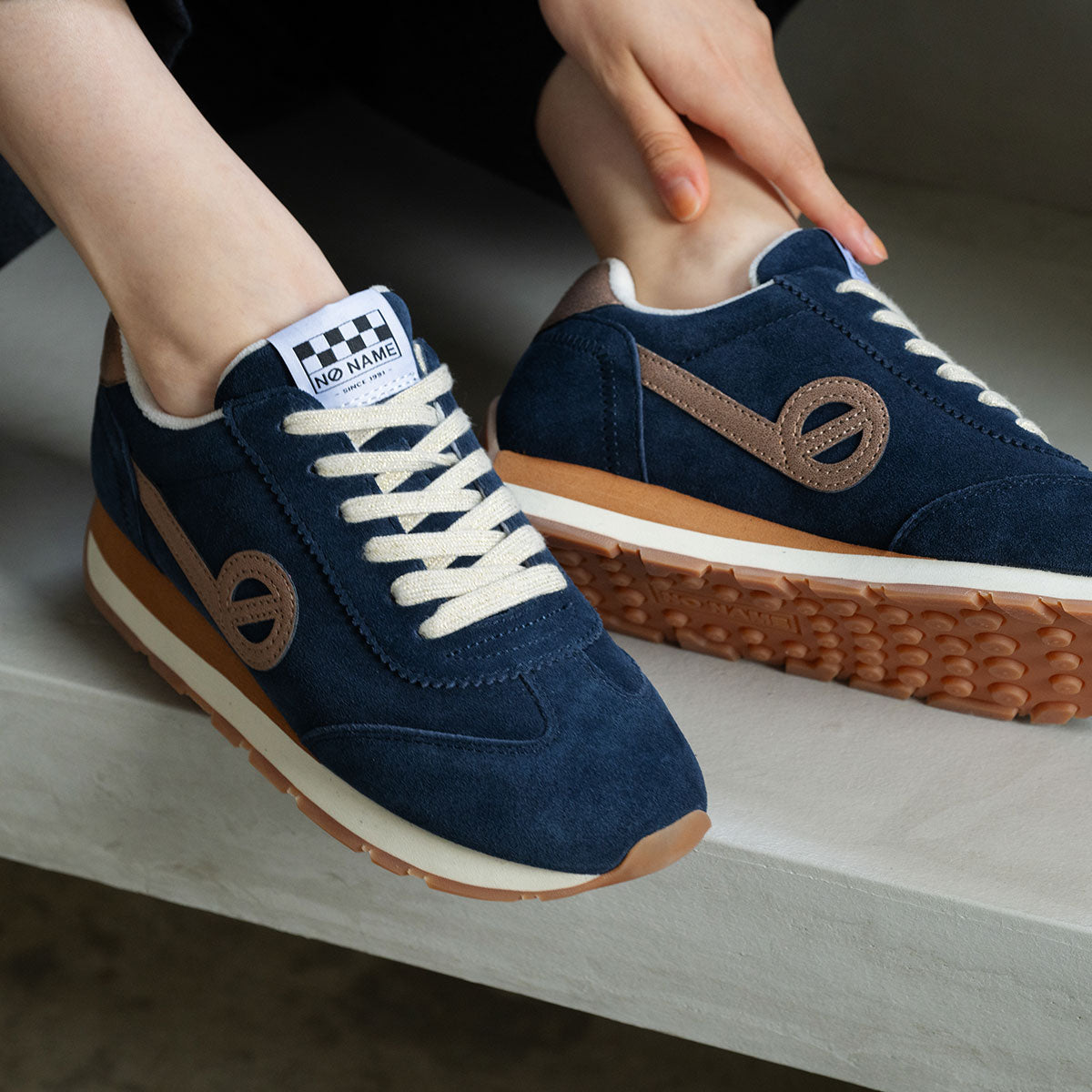 CITY RUN-52160W-NAVY – NO NAME