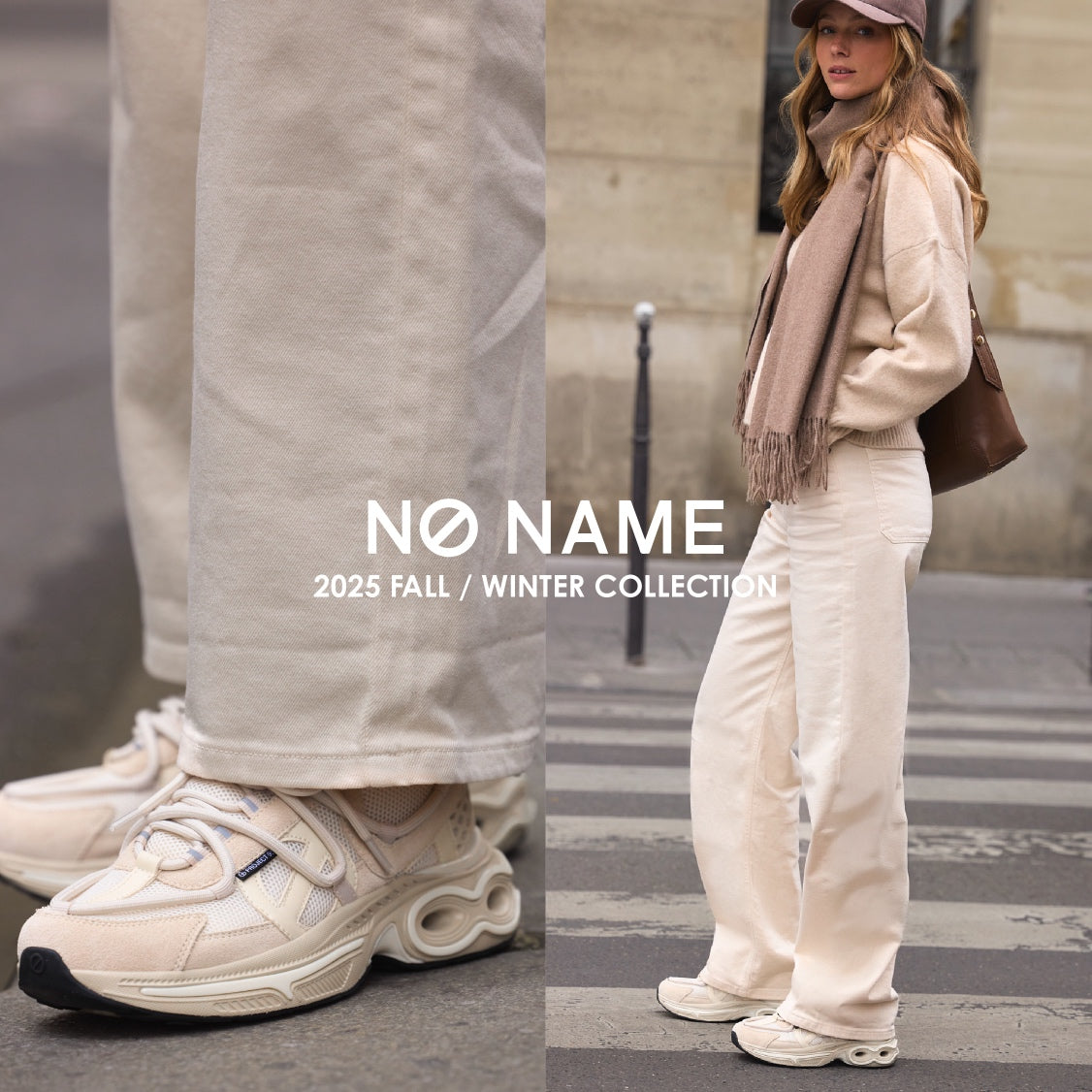 未使用品 NO NAME ノーネーム ファスナー付ミドルカットスニーカー 36 未使用品 NO NAME ノーネーム ファスナー付ミドルカット